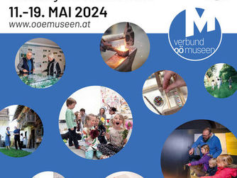 Sujet hoch | Aktionswoche INTERNATIONALER MUSEUMSTAG IN OÖ. | 11. bis 19. Mai 2024