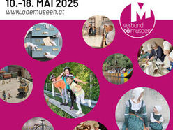 Sujet Instagram | Aktionswoche INTERNATIONALER MUSEUMSTAG IN OÖ. | 10. bis 18. Mai 2025