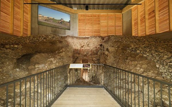 Innenansicht des Kalkbrennofens (Foto: OÖ Landes-Kultur GmbH)